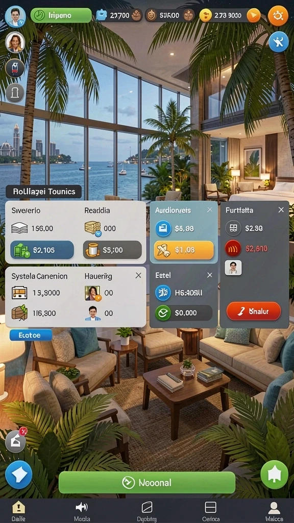 dunia77 - Screenshot menunjukkan grafis menawan dari level terbaru.