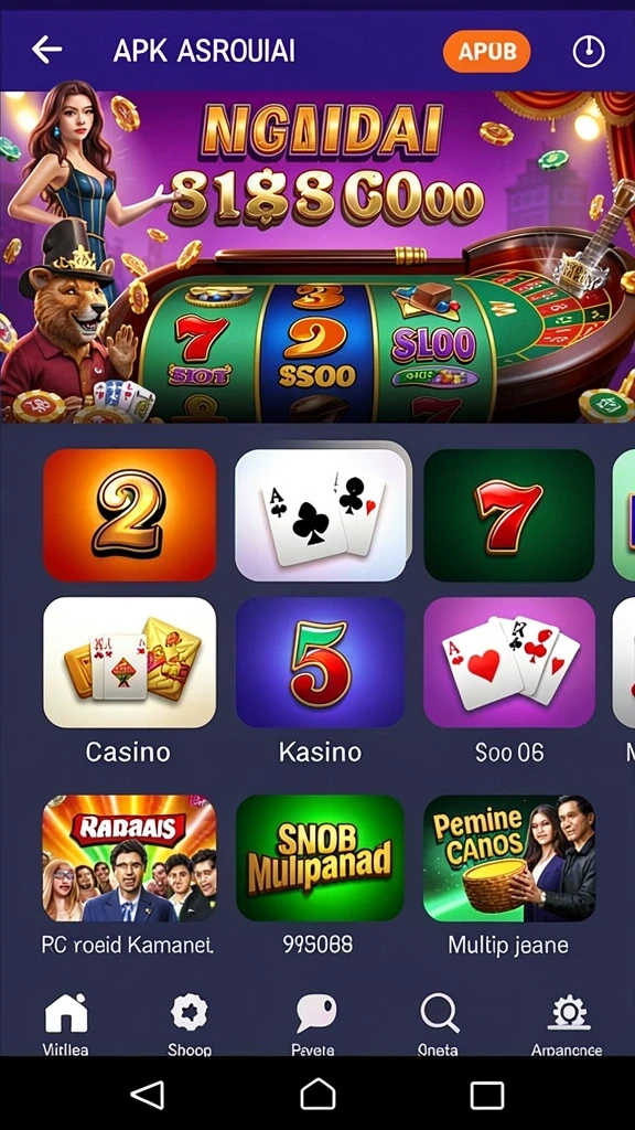 idagame - Menu pilihan mode permainan yang bervariasi.