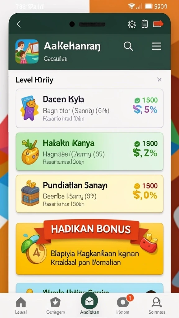 jerukbet - Tampilan grafis yang menawan dan penuh warna.