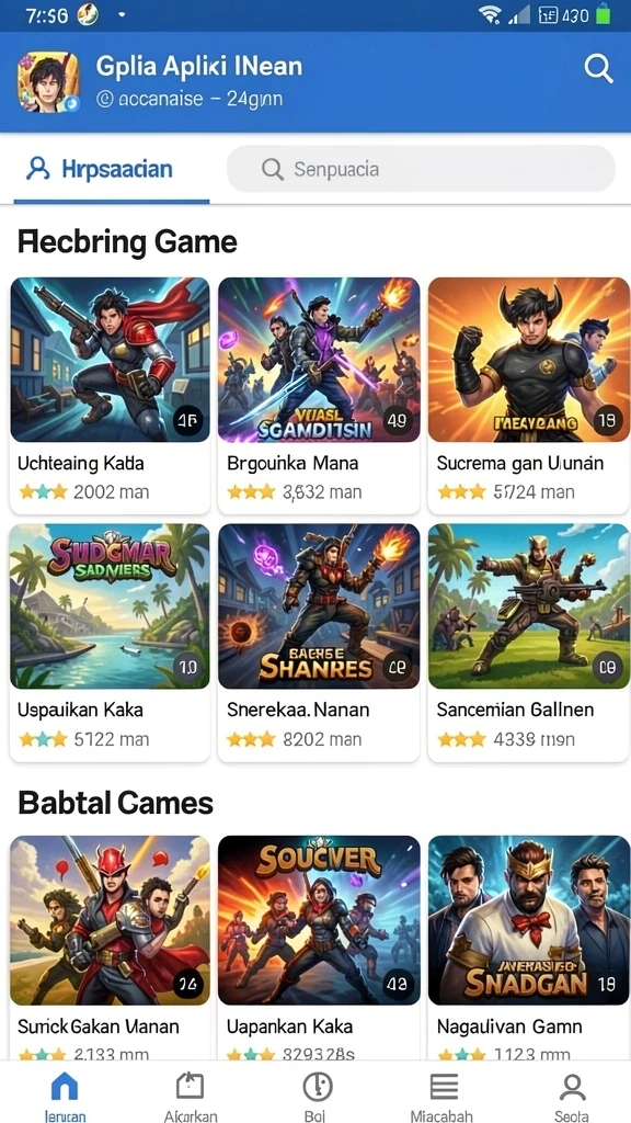 rpwin1 - Tampilan karakter utama yang menonjol.